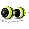image:imageTRIGGERPOINT PERFORMANCE THERAPY MB2 Double Massage Ball Roller for Back and Neck Relief GreenWhiteBlack One Size