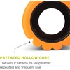 image:imageTRIGGERPOINT Performance Grid Travel Foam Roller for Exercise Deep Tissue Massage and Muscle Recovery 10Inch Orange