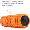 image:imageTRIGGERPOINT Trigger Point Performance Grid Nano Vibe ThreeSpeed Vibrating Foam Roller Orange 75 inch