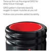 image:imageTrigger Point Performance TriggerPoint GRID X Foam Roller with Free Online Instructional Videos Extra Firm 13InchOne Size