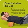 image:imageTriggerPoint Foundation Roller  Premium EVA Foam Muscle Recovery and Flexibility Roller Soft Compression for Injury Prevention TravelFriendly Ideal for AthletesBlackGrey