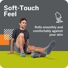 image:imageTriggerPoint Foundation Roller  Premium EVA Foam Muscle Recovery and Flexibility Roller Soft Compression for Injury Prevention TravelFriendly Ideal for AthletesBlackGrey