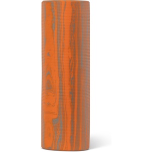 image:imageTriggerPoint Foundation Roller  Premium EVA Foam Muscle Recovery and Flexibility Roller Soft Compression for Injury Prevention TravelFriendly Ideal for AthletesOrangeGrey