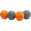 image:imageTRIGGERPOINT Foundation Massage Therapy Balls  MediumDensity Ball Massager for Back amp Foot Pain Relief Trigger Point Myofascial Tool for Yoga Exercise amp Physical Therapy GreyOrange 2 Pack4 Pack